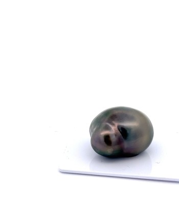 17mm+ fine  grade Tahitian Black pearl, French Polynesia  