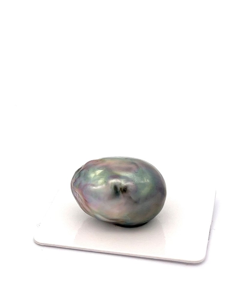 16.02mm Tahitian Black pearl , origin French Polynesia   , jewel  grade