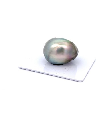 16.38mm Tahitian Black pearl , origin French Polynesia   , jewel  grade