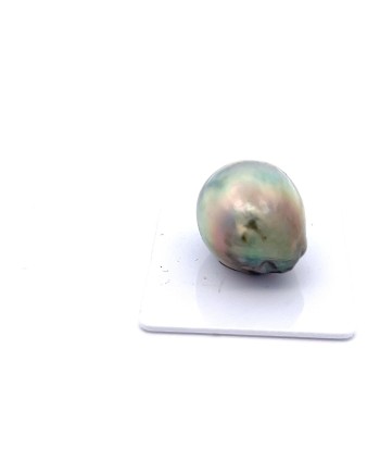 16.38mm Tahitian Black pearl , origin French Polynesia   , jewel  grade
