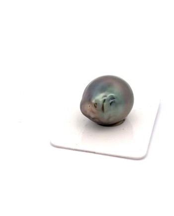 16.44mm Tahitian Black pearl , origin French Polynesia   , jewel  grade