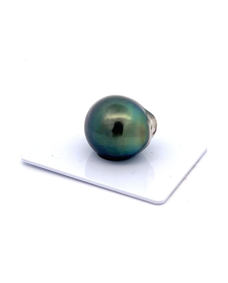 16.5mm Tahitian Black pearl , origin French Polynesia   , fine  grade