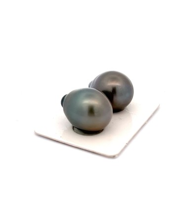 12mm+ fine  grade Tahitian Black pearl, French Polynesia  