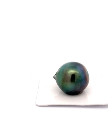 17.81mm Tahitian Black pearl , origin French Polynesia   , jewel  grade