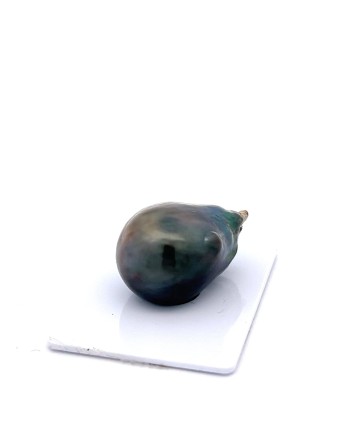 17mm+ fine  grade Tahitian Black pearl, French Polynesia  