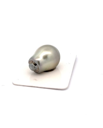 14.7mm Tahitian Black pearl , origin French Polynesia   , jewel  grade