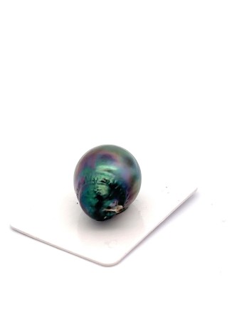 16.16mm Tahitian Black pearl , origin French Polynesia   , jewel  grade