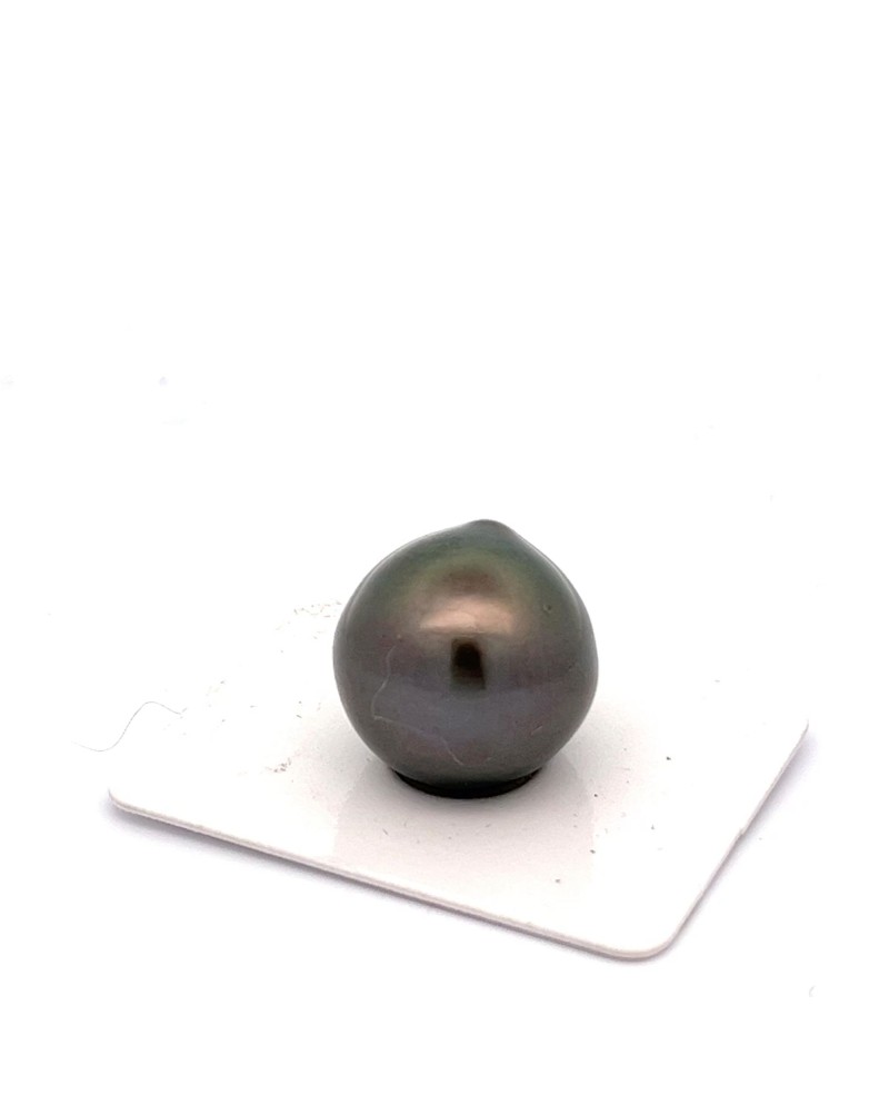 17mm+ fine  grade Tahitian Black pearl, French Polynesia  