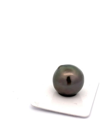 17.4mm Tahitian Black pearl , origin French Polynesia   , fine  grade