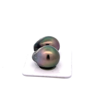 12mm+ jewel  grade Tahitian Black pearl, French Polynesia  