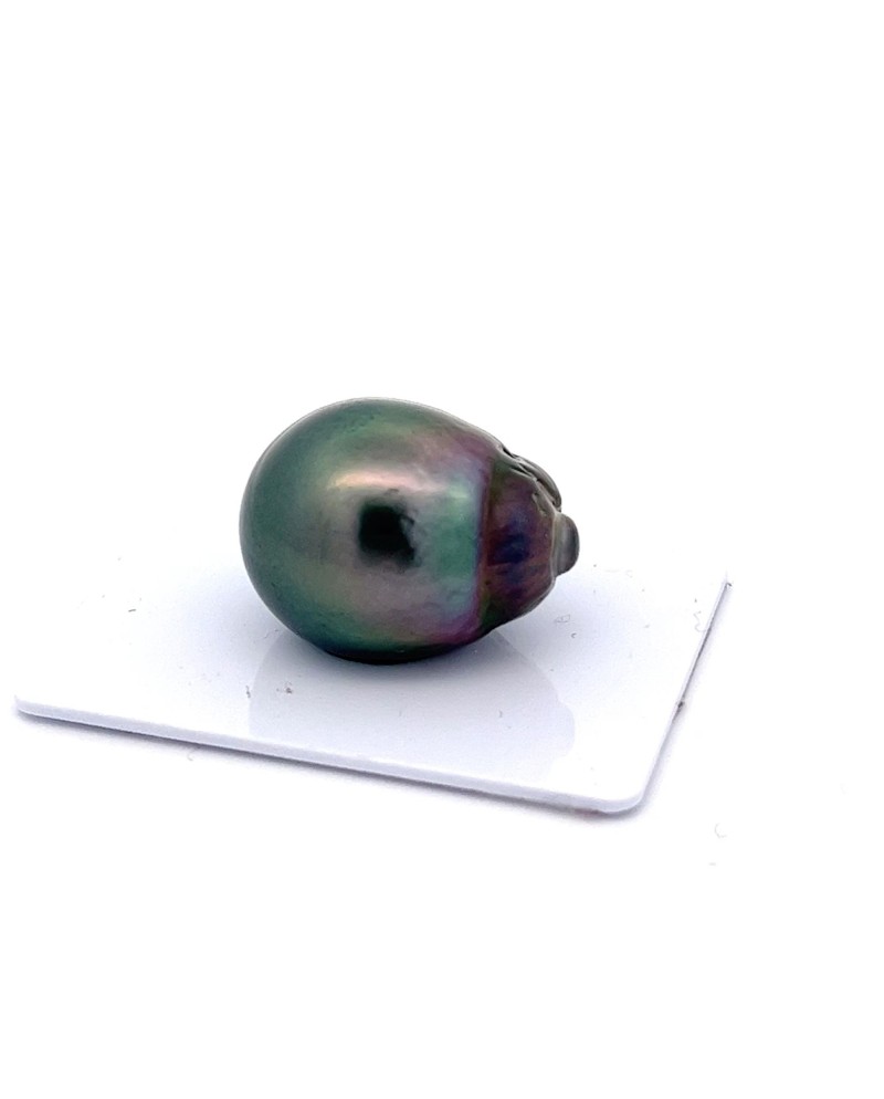 15mm+ fine  grade Tahitian Black pearl, French Polynesia  