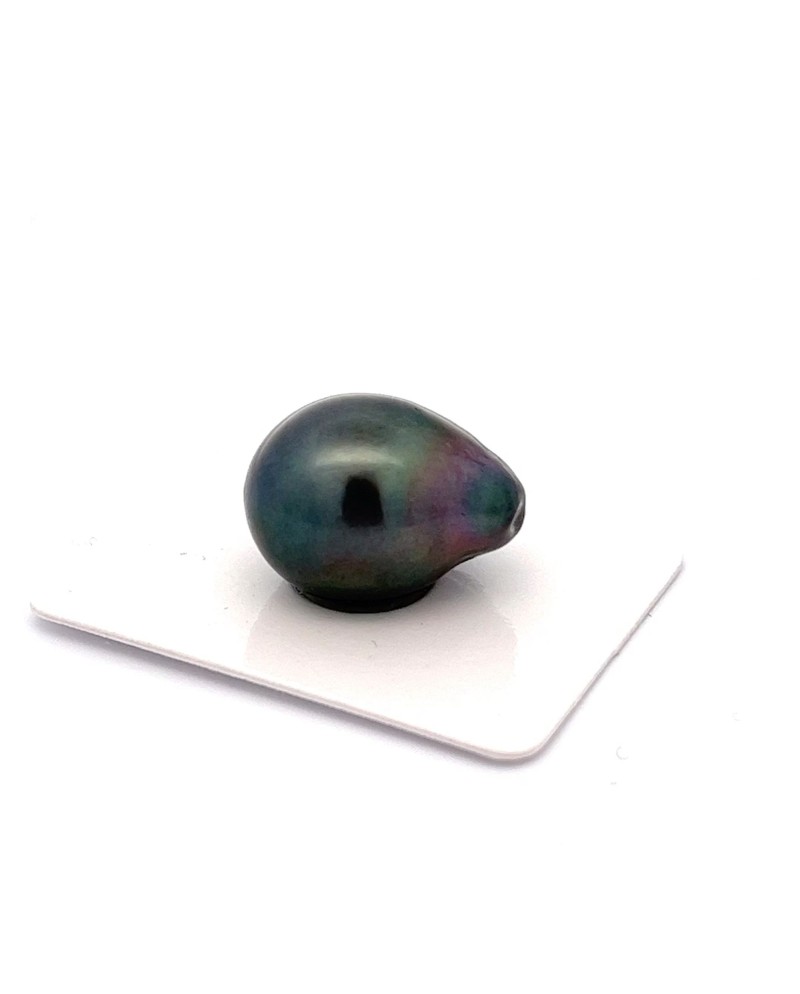 15.1mm Tahitian Black pearl , origin French Polynesia   , jewel  grade