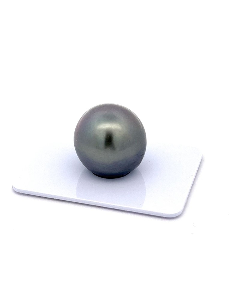 17.1mm Tahitian Black pearl , origin French Polynesia   , fine  grade