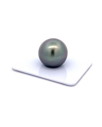 17.1mm Tahitian Black pearl , origin French Polynesia   , fine  grade