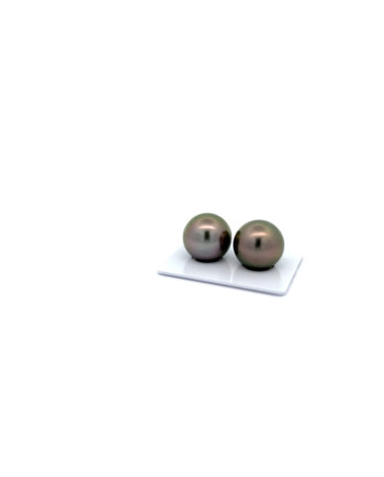 15mm+ gem  grade Tahitian Black pearl, French Polynesia  