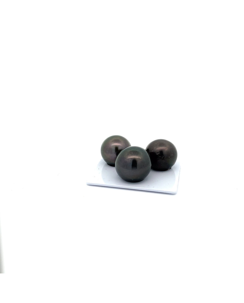 15mm+ jewel  grade Tahitian Black pearl, French Polynesia  