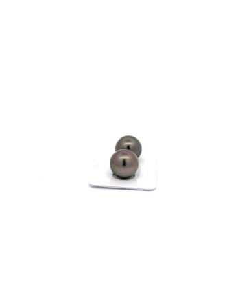 12mm+ fine  grade Tahitian Black pearl, French Polynesia  
