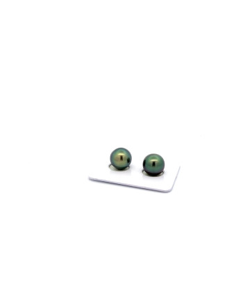 9mm+ jewel  grade Tahitian Black pearl, French Polynesia  