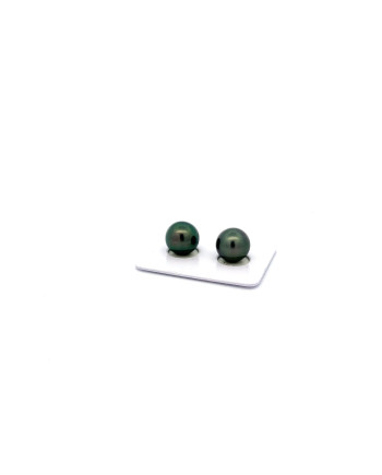 9mm+ jewel  grade Tahitian Black pearl, French Polynesia  