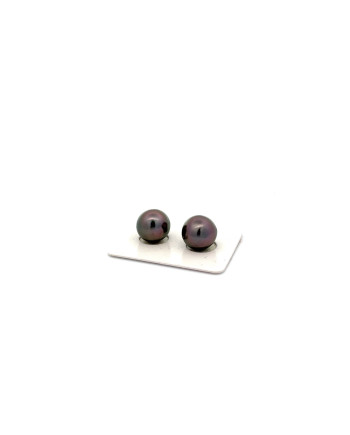 9mm+ jewel  grade Tahitian Black pearl, French Polynesia  