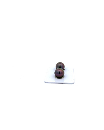 9mm+ jewel  grade Tahitian Black pearl, French Polynesia  