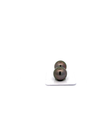 12mm+ jewel  grade Tahitian Black pearl, French Polynesia  