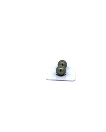 9mm+ jewel  grade Tahitian Black pearl, French Polynesia  