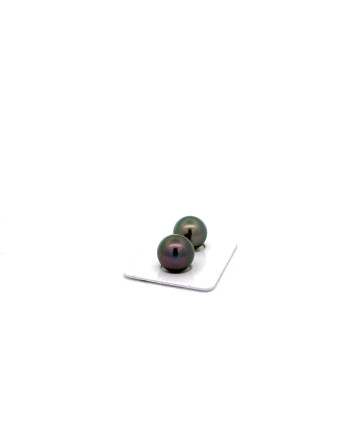 12mm+ fine  grade Tahitian Black pearl, French Polynesia  