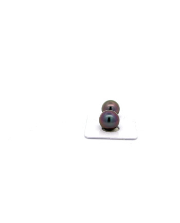 12mm+ fine  grade Tahitian Black pearl, French Polynesia  