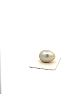 15mm+ fine  grade Tahitian Black pearl, French Polynesia  