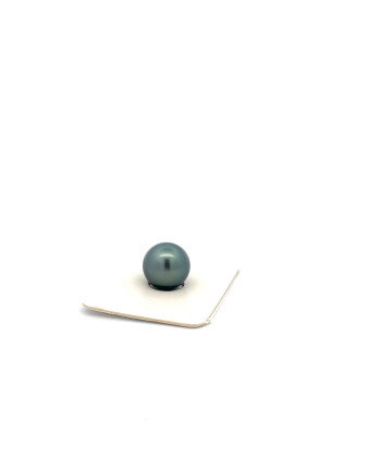 9mm+ fine  grade Tahitian Black pearl, French Polynesia  