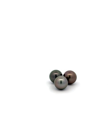 9mm+ fine  grade Tahitian Black pearl, French Polynesia  