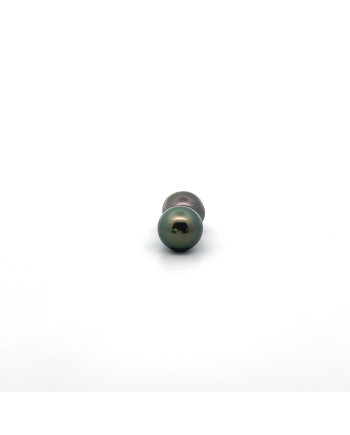 9mm+ jewel  grade Tahitian Black pearl, French Polynesia  