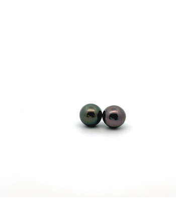 9mm+ jewel  grade Tahitian Black pearl, French Polynesia  