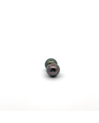 9mm+ jewel  grade Tahitian Black pearl, French Polynesia  