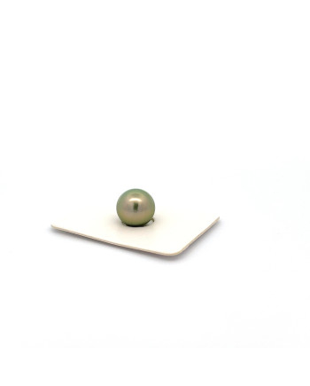 9mm+ gem  grade Tahitian Black pearl, French Polynesia  