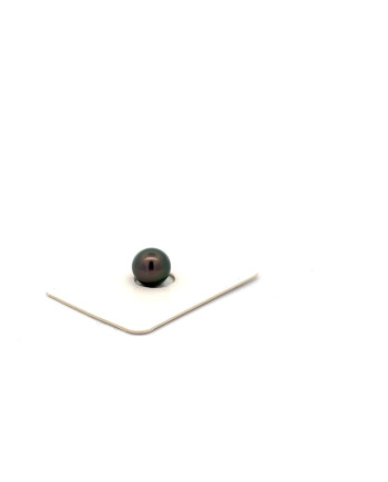 6mm+ jewel  grade Tahitian Black pearl, French Polynesia  