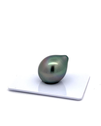 15mm+ fine  grade Tahitian Black pearl, French Polynesia  