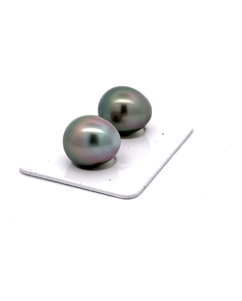 12mm+ fine  grade Tahitian Black pearl, French Polynesia  