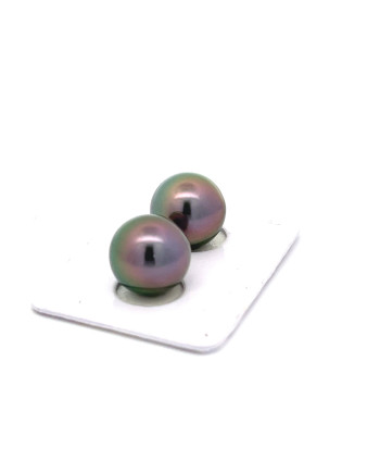 12mm+ fine  grade Tahitian Black pearl, French Polynesia  