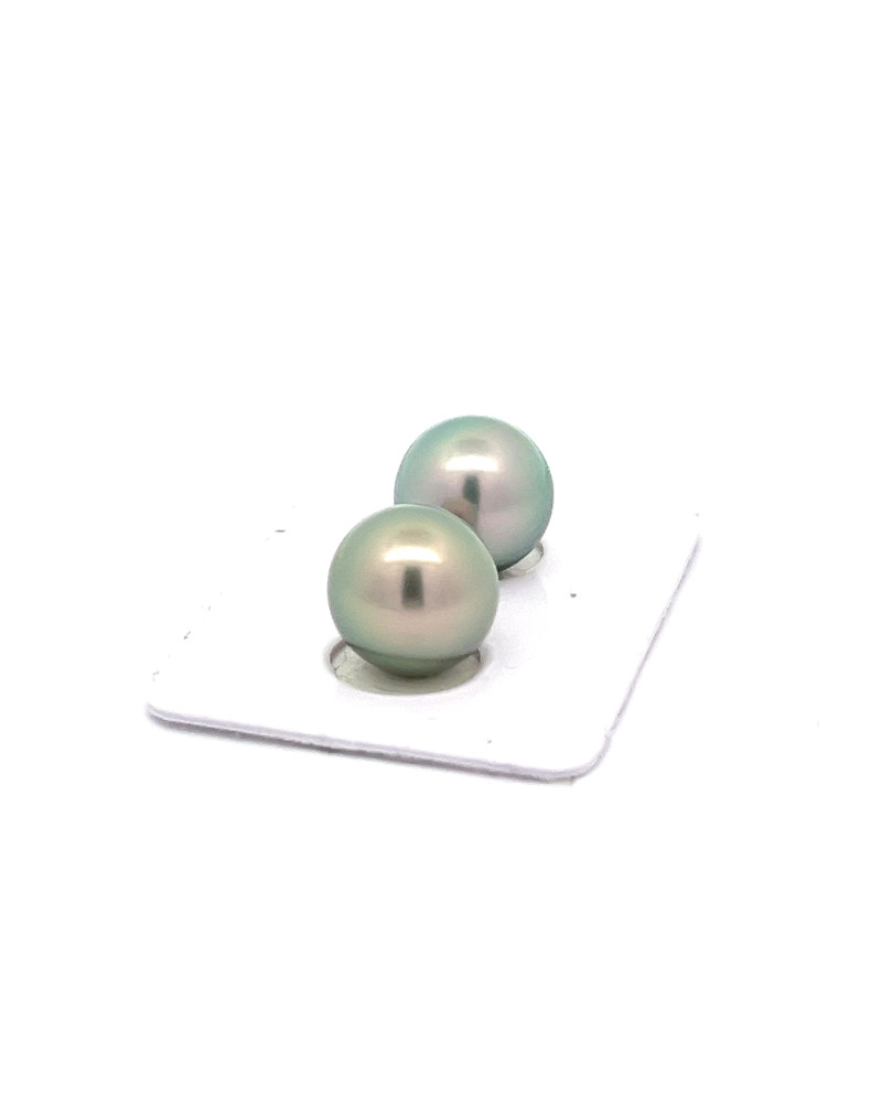 9mm+ fine  grade Tahitian Black pearl, French Polynesia  