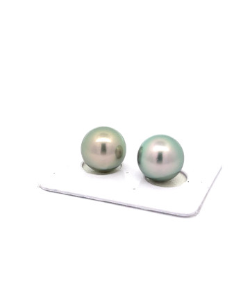 9mm+ fine  grade Tahitian Black pearl, French Polynesia  