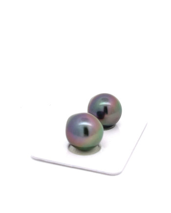 12mm+ fine  grade Tahitian Black pearl, French Polynesia  