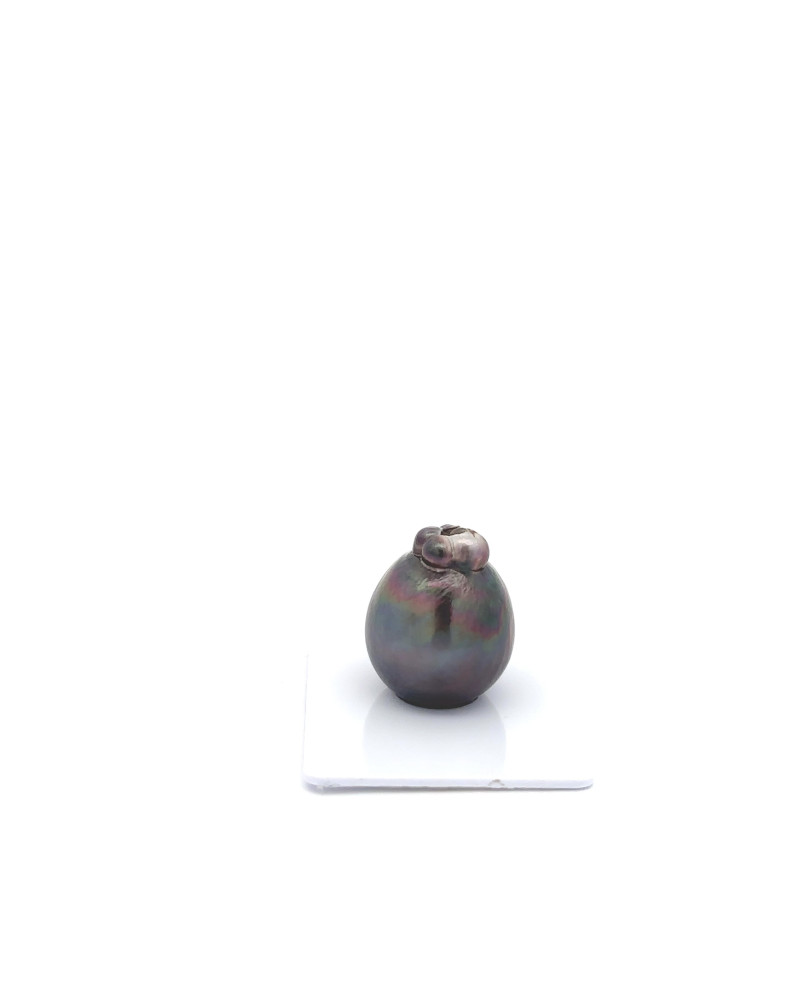 15mm+ jewel  grade Tahitian Black pearl, French Polynesia  