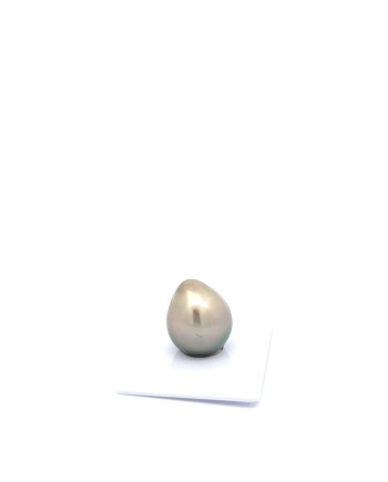 15mm+ fine  grade Tahitian Black pearl, French Polynesia  