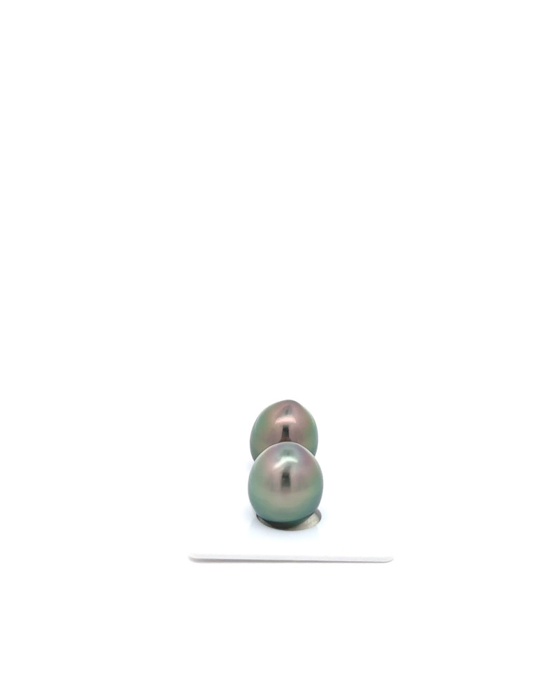 9mm+ gem  grade Tahitian Black pearl, French Polynesia  