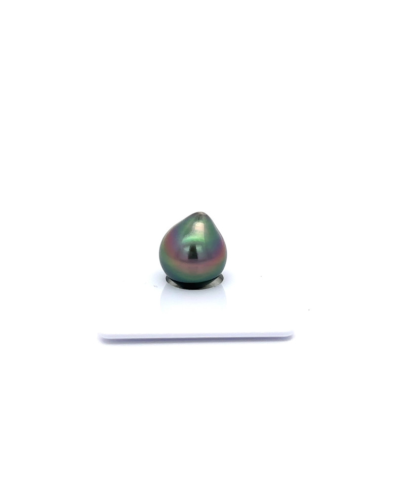 9mm+ gem  grade Tahitian Black Pearl, French Polynesia  