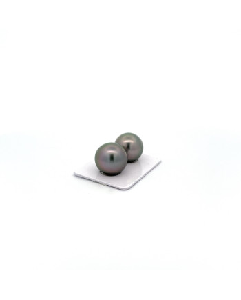 15mm+ fine  grade Tahitian Black pearl, French Polynesia  