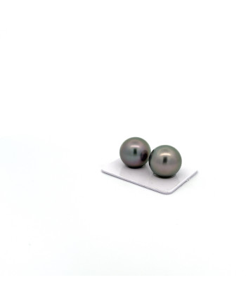 15mm+ fine  grade Tahitian Black pearl, French Polynesia  