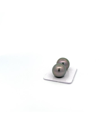 15mm+ fine  grade Tahitian Black pearl, French Polynesia  